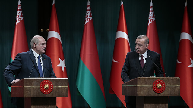 أردوغان: نطمح لبلوغ تبادلنا التجاري مع بيلاروسيا 1.5 مليار دولار