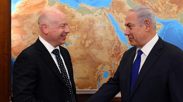 ممثل ترامب الخاص ينشر خريطة للاحتلال الإسرائيلي تضم الجولان والقدس