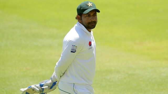 Cricket - South Africa v Pakistan - Second Test - PPC Newlands, Cape Town, South Africa - January 6, 2019 Pakistan's Sarfraz Ahmed looks on after the match REUTERS/Mike Hutchings

