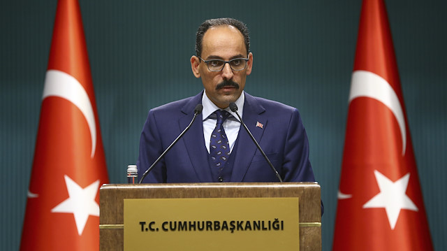 Turkish Presidential Spokesman Ibrahim Kalın