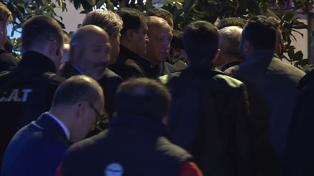 Cumhurbaşkanı Erdoğan, vatandaşlarla sohbet etti.