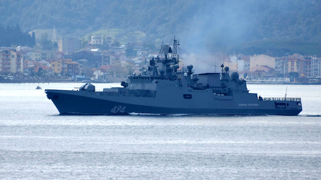 'RFS Admiral Grigorovich' isimli savaş gemisi