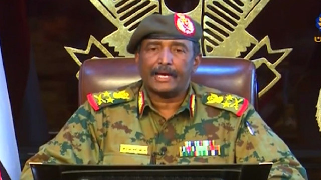 Sudan Askeri Geçiş Konseyi Başkanı Abdulfettah el-Burhan