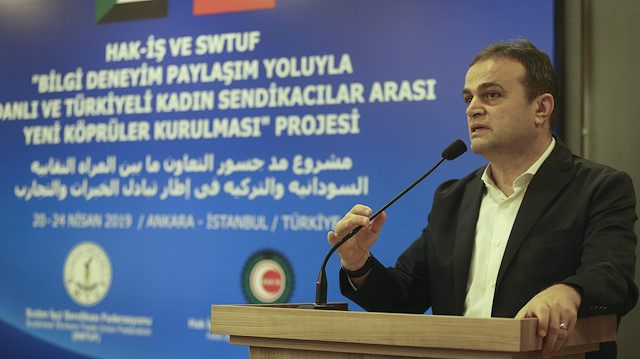 ​Hak-İş Genel Sekreteri Osman Yıldız, kıdem tazminatına ilişkin açıklamalarda bulundu.