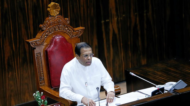 Sri Lankan President Maithripala Sirisena 