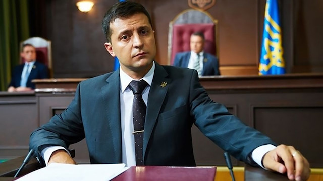 Ukraine's President Volodymyr Zelenskiy