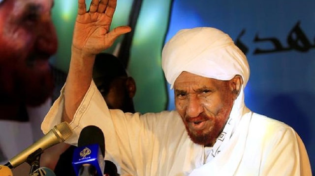 Sudan's Prominent politician Sadiq al-Mahdi