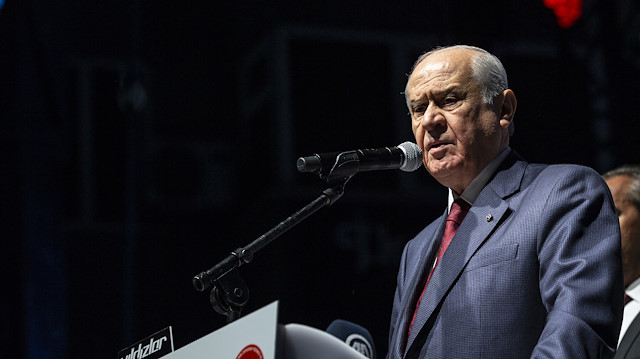 MHP lideri Devlet Bahçeli