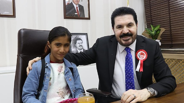 بعيد الطفولة التركي... طفلة سورية رئيسةً لبلدية ولاية أغري