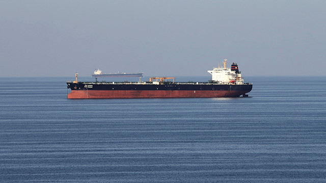 File photo: Oil takners pass through the Strait of Hormuz