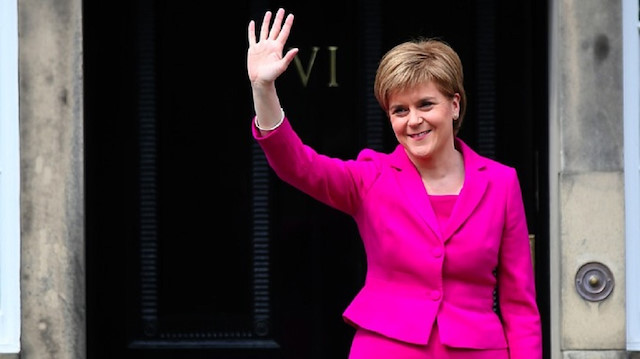Scotland's First Minister Nicola Sturgeon