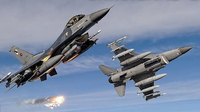 مقاتلات تركية تدمر أهدافًا إرهابية شمال العراق