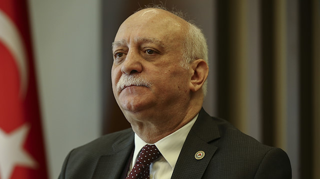 Türkiye Ziraat Odaları Birliği (TZOB) Genel Başkanı Şemsi Bayraktar.