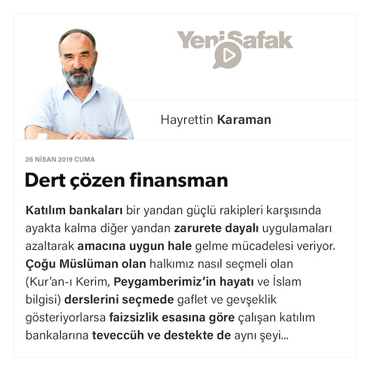 Dert çözen finansman