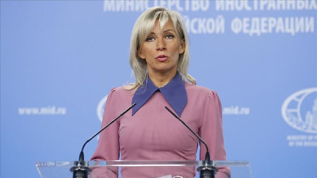 Russia's Foreign Ministry spokeswoman Maria Zakharova