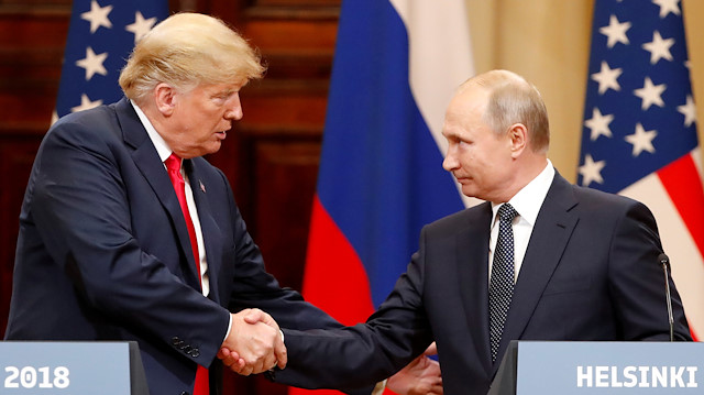 File photo: Vladimir Putin- Donald Trump meeting