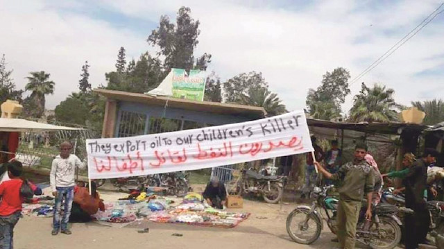 ABD ve PKK’nın işgal ettiği Deyrizor’da isyan çıktı.