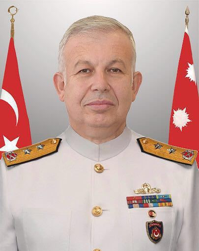 Deniz Kuvvetleri Kurmay Başkanı Tümamiral Yaycı.