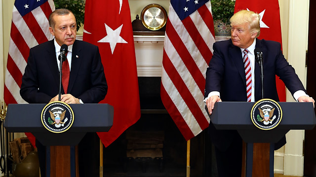 Arşiv: Cumhurbaşkanı Erdoğan, ABD Başkanı Trump ile görüştü