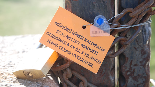 Ekipler parkı mühürledi