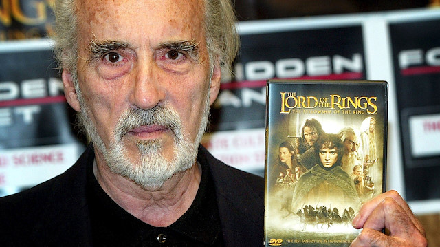 British actor Christopher Lee launches the new DVD of The Lord of the Rings at the Forbidden Planet, London, in this August 6, 2002 file photograph. Actor Christopher Lee poses on the red carpet during the Rome film festival in this October 15, 2009 file photograph. British actor Christopher Lee, who devoted his long acting career to portraying villains including Dracula in horror classics and later appeared in the blockbuster "Star Wars" and "Lord of the Rings" franchises, has died at the age of 93. REUTERS/Stephen Hird/Files

