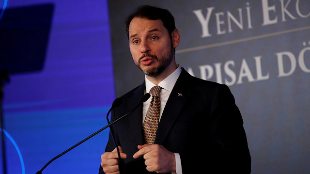 Hazine ve Maliye Bakanı Berat Albayrak.