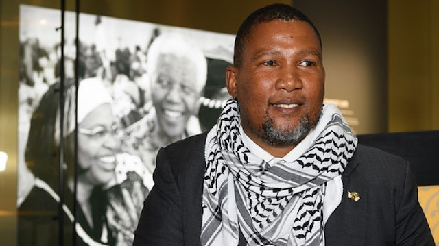 South Africa's Nelson Mandela's grandson Zwelivelile Mandla Mandela