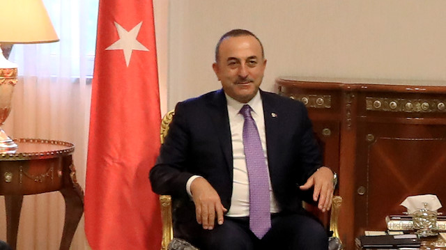Turkey's FM Mevlut Çavuşoğlu in Erbil  
