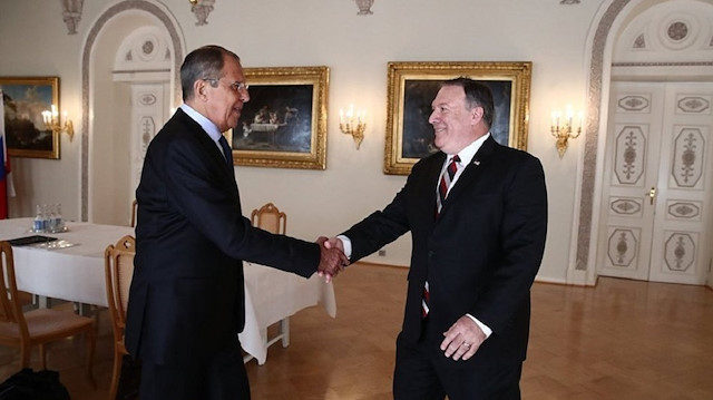 Rusya Dışişleri Bakanı Sergey Lavrov, ABD Dışişleri Bakanı Mike Pompeo
