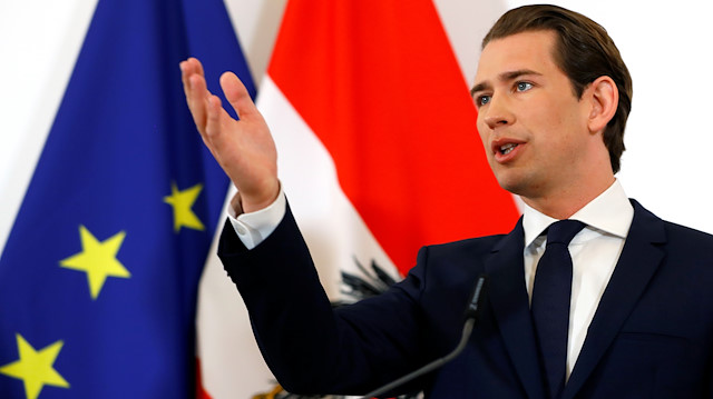 Avusturya Başbakanı Sebastian Kurz.