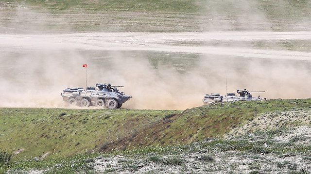 Joint military exercise of Turkey and Azarbaijan  