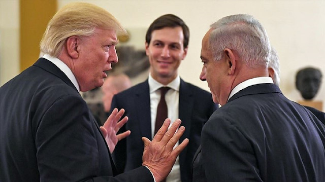 Trump - Jared Kushner - Netanyahu