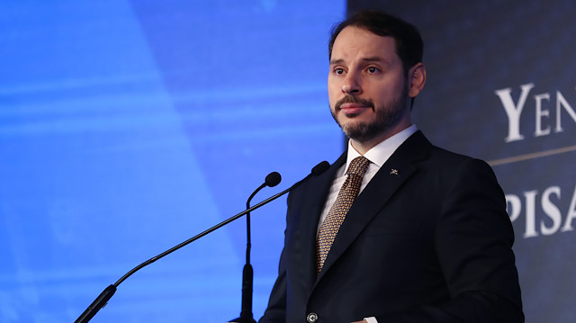 Hazine ve Maliye Bakanı Berat Albayrak açıklama yaptı.