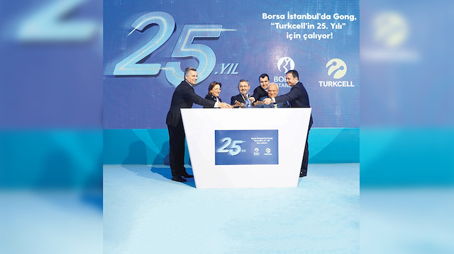 Turkcell, 25. yılını kutladı