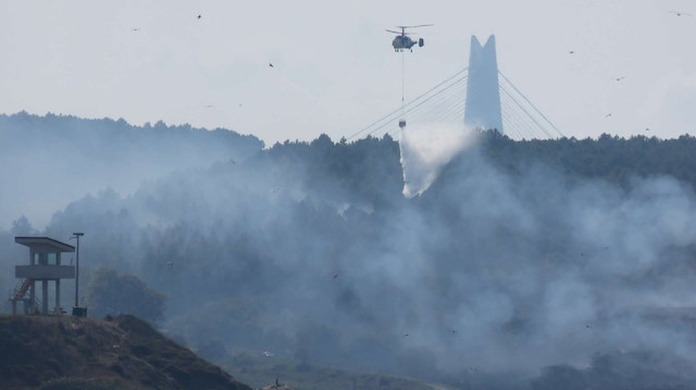 Yangına ekipler müdahale etti. Fotoğraf: Arşiv.