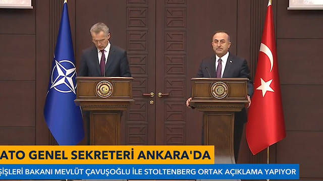 ​Dışişleri Bakanı Çavuşoğlu ve NATO Genel Sekreteri Stoltenberg