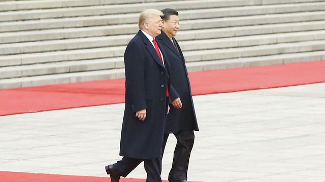 ABD Başkanı Donald Trump -  Çin Devlet Başkanı Şi Cinping 