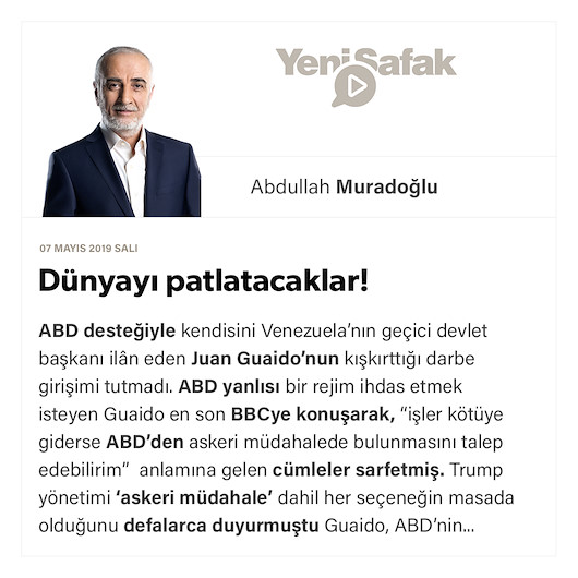 Dünyayı patlatacaklar!