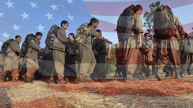 ABD, YPG-PKK'li teröristlere tırlar dolusu silah ve mühimmat yardımı yaptı.