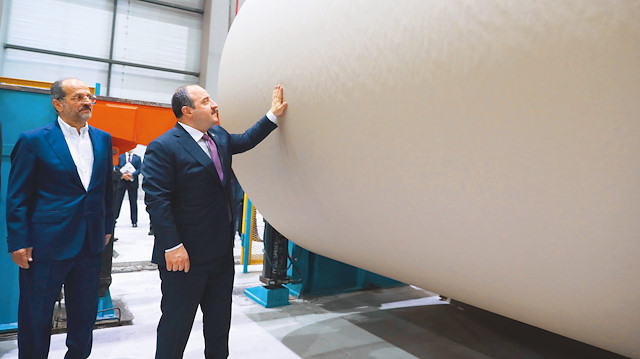 Fabrikayı ziyaret eden Sanayi ve Teknoloji Bakanı Mustafa Varank, yaptıkları yatırım dolayısıyla Albayrak Holding Yönetim Kurulu Başkan Vekili Nuri Albayrak’a teşekkür etti. 