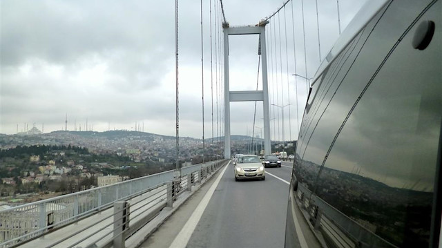 15 Temmuz Şehitler Köprüsü.