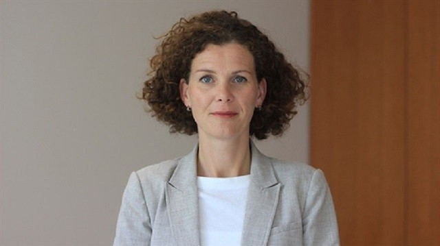 German Foreign Ministry spokeswoman Maria Adebahr