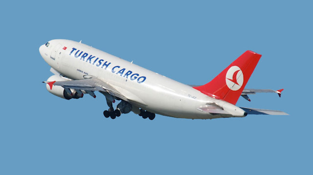 ​Turkish Cargo'ya ait uçak.