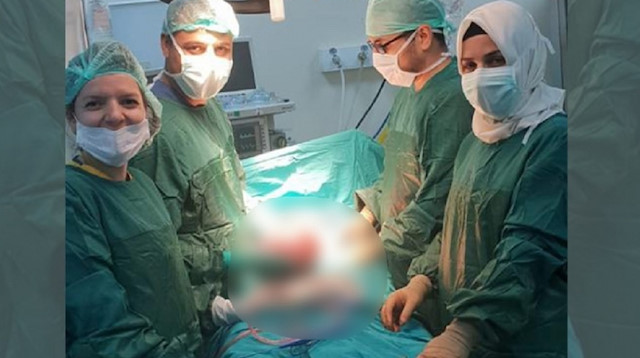20 yaşındaki hasta başarıyla ameliyat edildi
