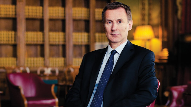 Britain's Foreign Minister Jeremy Hunt