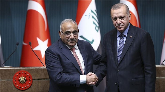 رئيس الوزراء العراقي: نطمح لزيادة التبادل التجاري مع تركيا
