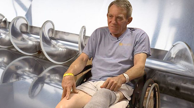 Kaser, bacağı tamamen iyileştikten sonra protez bir bacak alacak.