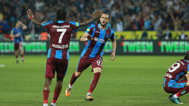 Trabzonspor'a galibiyeti getiren golü Yusuf Yazıcı kaydetti.