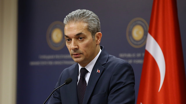 Turkish Foreign Ministry Spokesman Hami Aksoy

