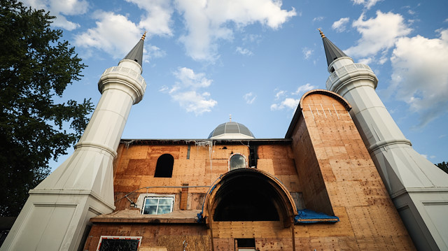 File photo: The Diyanet Mosque in the city of New Haven
